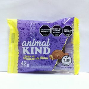 ALFAJOR ANIMAL KIND CON MANTECA DE MANI X 42 GR