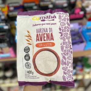 HARINA DE AVENA CUMANA X 400 GRS SIN TACC