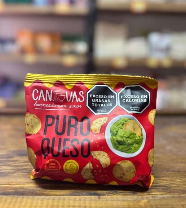 CRACKERS CANVAS PURO QUESO X 150 GR