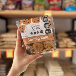 COOKIE KETO CON CHIPS DE CHOCOLATE X 100GR