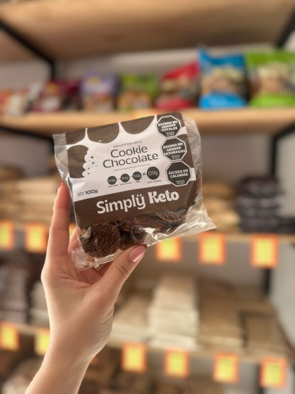 COOKIE KETO DE CHOCOLATE X 100GR