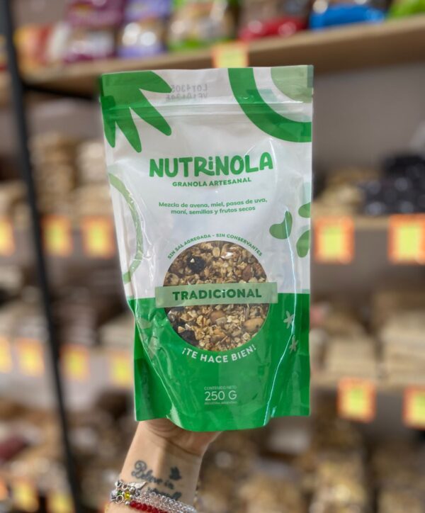 GRANOLA NUTRINOLA TRADICIONAL X 250 GR
