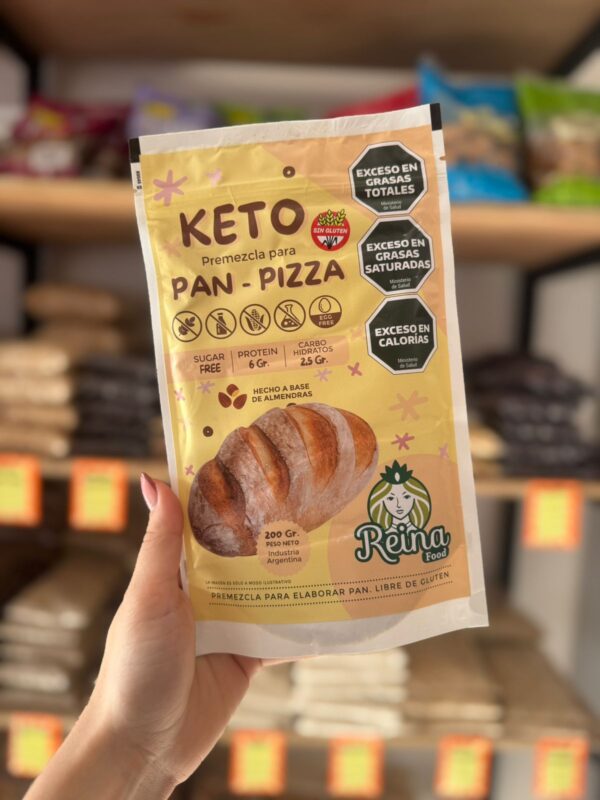 PREMEZCLA KETO PARA PAN Y PIZZA X 200GR