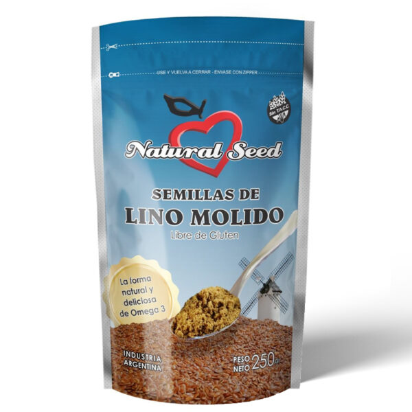 HARINA DE LINO NATURAL SEED X 250 GR