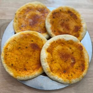 PIZZETAS CON HARINA DE GLUTEN X 4 UNIDADES