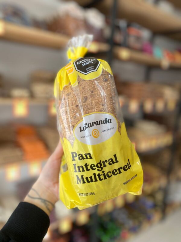 PAN INTEGRAL MULTICEREAL LA ZARANDA 500 GR