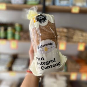 PAN INTEGRAL DE CENTENO LA ZARANDA 500 GR