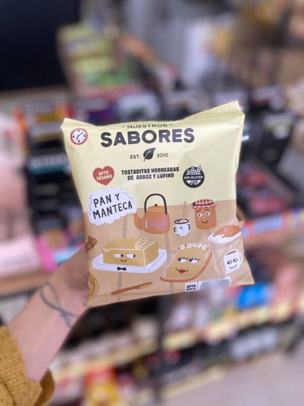 TOSTADAS NUESTROS SABORES PAN Y MANTENCA X 50 GR