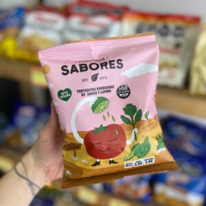 TOSTADAS NUESTROS SABORES TOMATE, LIMA Y CILANTRO X 50 GR