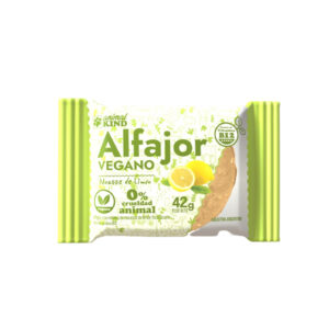 ALFAJOR ANIMAL KIND MOUSSE DE LIMON X 42 GR