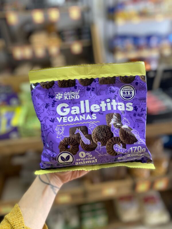 GALLETITAS ANIMAL KIND DE CHOCOLATE X 170 GR