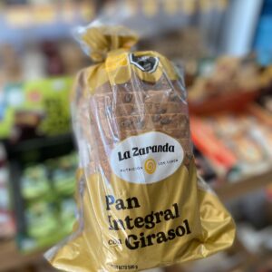 PAN INTEGRAL CON GIRASOL LA ZARANDA 500 GR