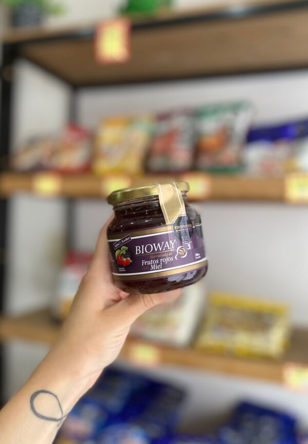 MERMELADA BIOWAY FRUTOS ROJOS X 280 GR