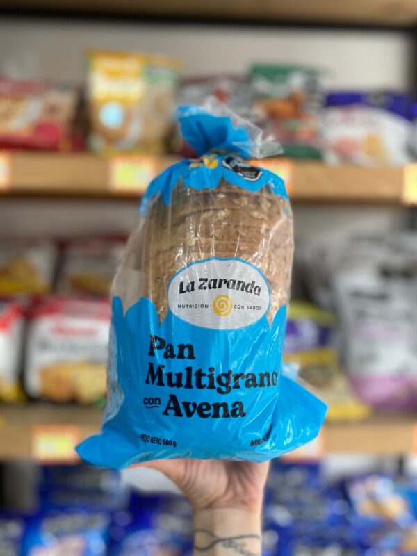 PAN INTEGRAL CON AVENA LA ZARANDA 500 GR