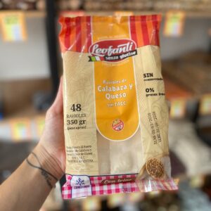 RAVIOLES DE CALABAZA Y QUESO X 360 GR