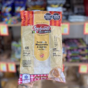 RAVIOLES DE MUZZARELLA Y JAMON X 360 GR