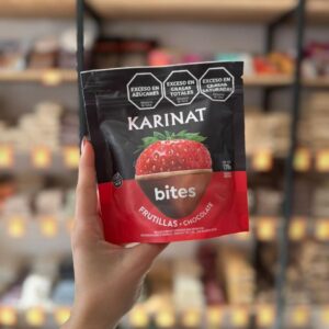 BITES DE FRUTILLA BAÑADOS X 120GR KARINAT