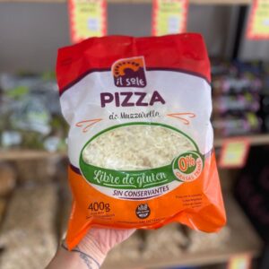 PIZZA DE MUZZARELLA SIN TACC X 200GR X 2U.