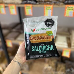 SALCHICHAS VEGGIELAND X 5 UNIDADES