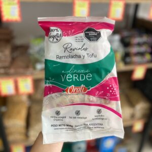 RAVIOLES REMOLACHA Y TOFU ORALI X 500 GR