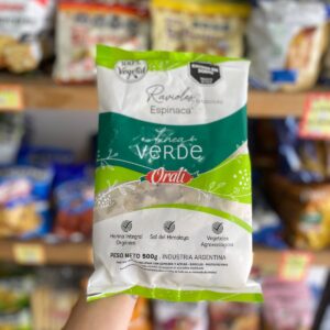 RAVIOLES DE ESPINACA ORALI X 500 GR