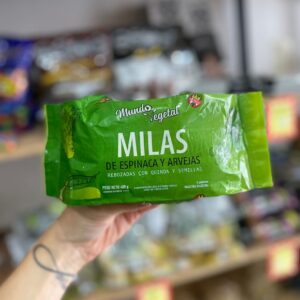 MILANESAS DE ARVEJAS Y ESPINACA X 400GR - MUNDO VEGETAL