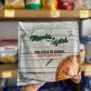 PREPIZZA INDIVIDUAL DE QUINOA SABOR ZANAHORIA X 2 UNID