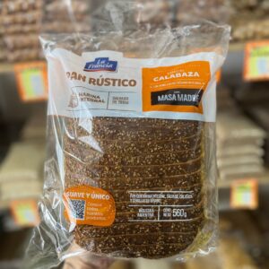 PAN RÚSTICO MASA MADRE CALABAZA 560 GR