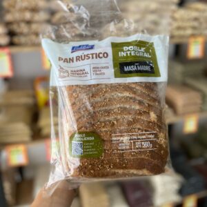 PAN RÚSTICO MASA MADRE DOBLE INTEGRAL 560 GR