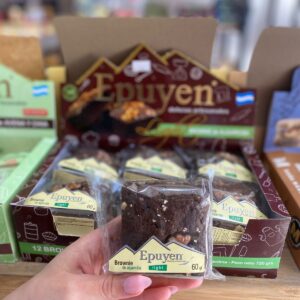 BROWNIE ALGARROBA APTO DIABETICOS