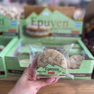 ALFAJOR DE AVENA Y CHIA APTO DIABETICOS