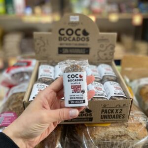 BOCADITOS DE COCO, CACAO Y NUECES SIN TACC X 36 GRS
