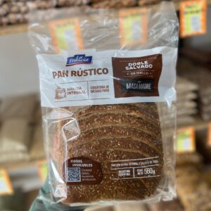 PAN RÚSTICO MASA MADRE DOBLE SALVADO x 560 GR