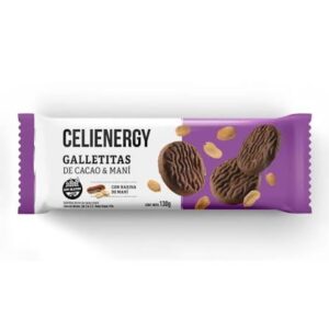 GALLETITAS CELIENERGY CACAO MANI X 130 GR