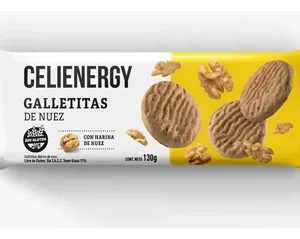 GALLETITAS CELIENERGY NUEZ X 130 GR